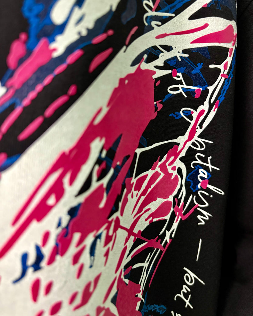 BLACK BUTTERFLY T-SHIRT