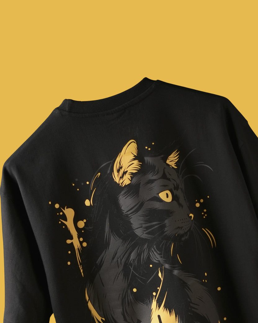 BLACK CAT T-SHIRT