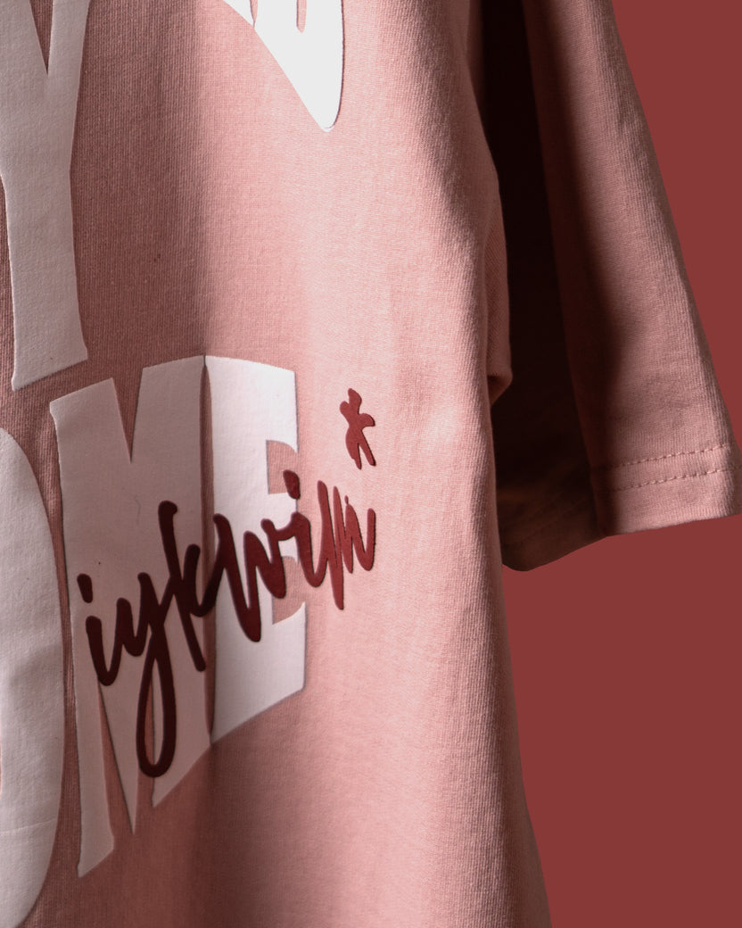 PINK CARRY LOVE HOME T-SHIRT