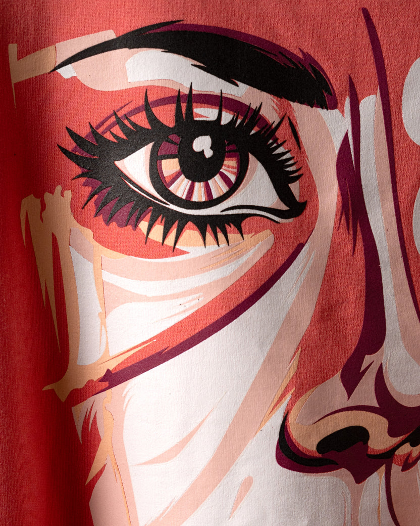 CORAL DIVINE REVEAL T-SHIRT