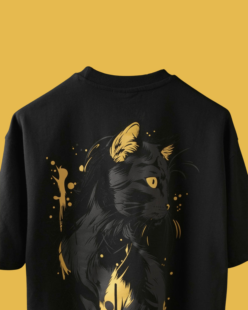 BLACK CAT T-SHIRT