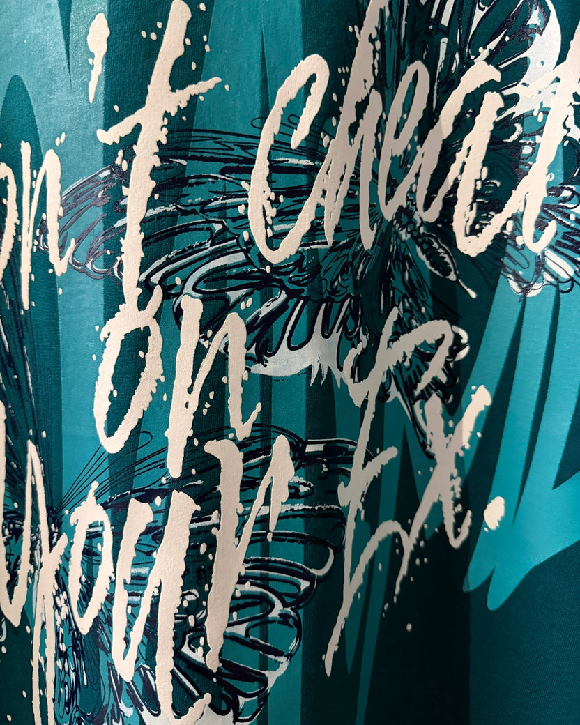 TEAL AMISS T-SHIRT