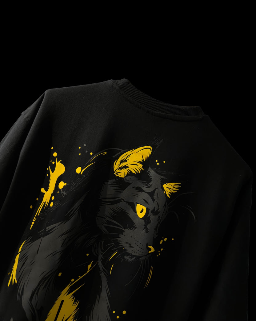 BLACK CAT T-SHIRT